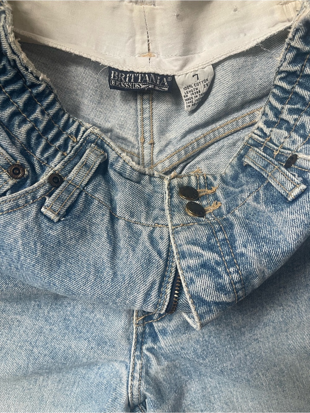 Vintage 80s Brittana Jeans - Picture 5 of 9
